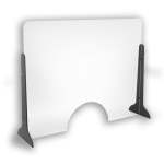 Veiligheidsscherm Plexiglas 3mm logo
